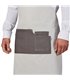 Delantal peto bicolor 100042