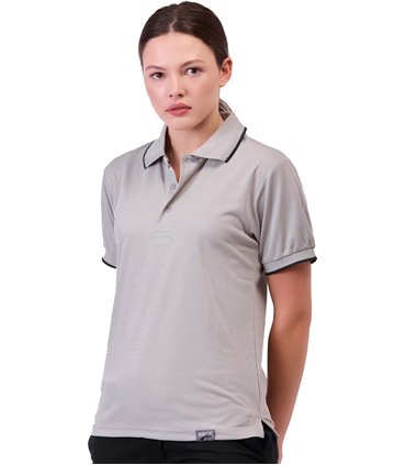 Polo de manga corta tejido Waffle S6540