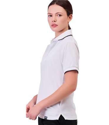 Polo de manga corta tejido Waffle S6540