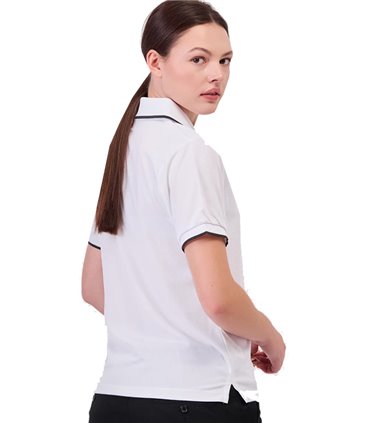 Polo de manga corta tejido Waffle S6540