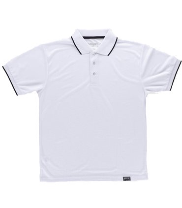 Polo de manga corta tejido Waffle S6540