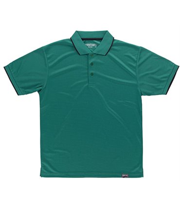 Polo de manga corta tejido Waffle S6540