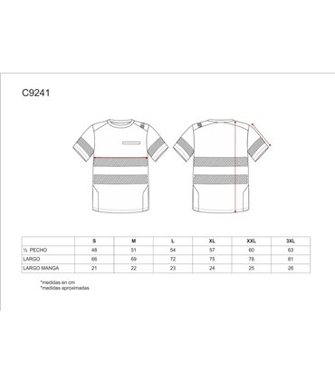 Camiseta Alta Visibilidad ISO C9241