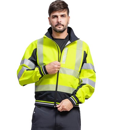 Chaqueta Workshell Alta Visibilidad C3595