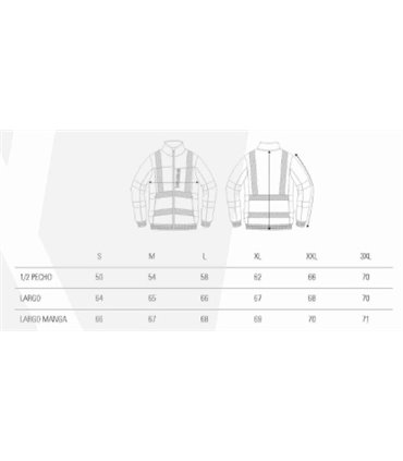 Chaqueta Workshell Alta Visibilidad C3595