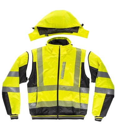 Chaqueta piloto acolchada impermeable A.V. C3535