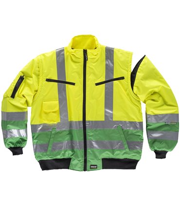 Chaqueta piloto acolchada impermeable A.V. C3740