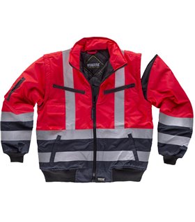Chaqueta piloto acolchada impermeable A.V. C3737