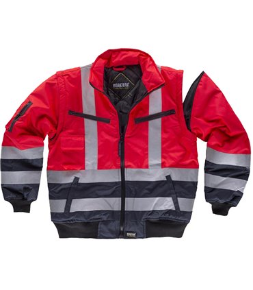 Chaqueta piloto acolchada impermeable A.V. C3737