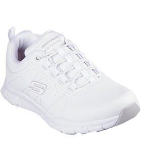 Skekechers SK108214EC Nampa Beja Blanco Mujer