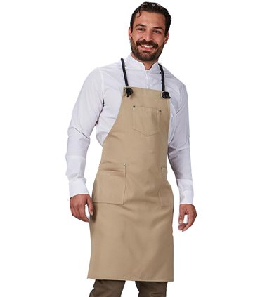 Delantal peto cordón trenzado 100033