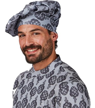 Gorro chef algodón alcachofa 400019