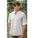 Camisa hombre hostelería lino Klod 3173