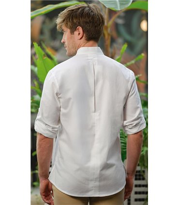 Camisa hombre hostelería lino Klod 3173