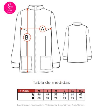 Casaca mujer microfibra Omaha 114306