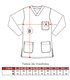 Casaca unisex manga larga Columbus 114010