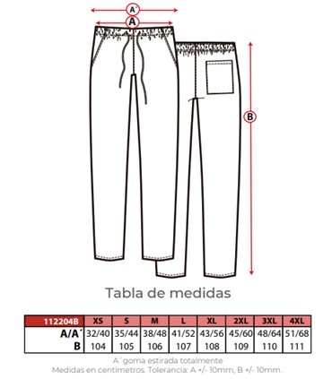Pantalón microfibra Mons 112204b