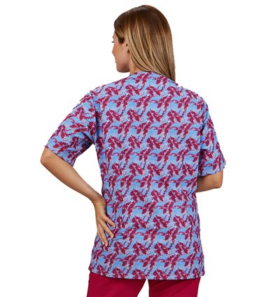Blusa unisex Mika Digital frambuesa 600071