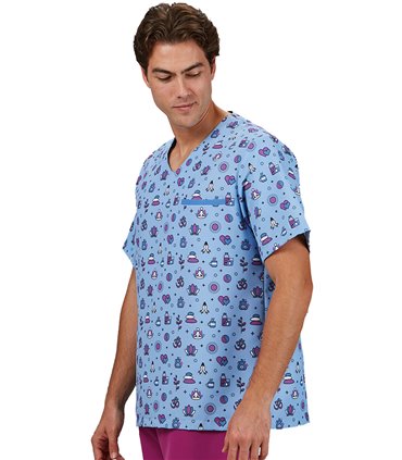 Blusa unisex Mika Divine Celeste 600071