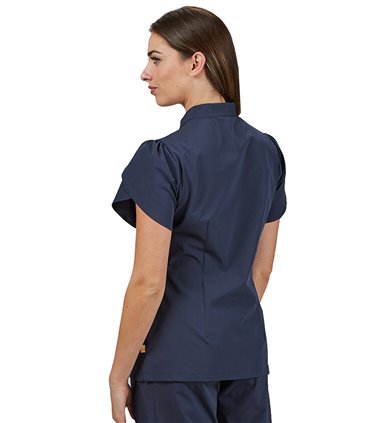 Blusa mujer botón oculto Lina 600093
