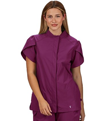 Blusa mujer botón oculto Lina 600093