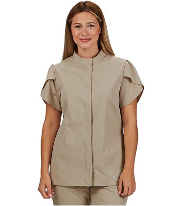 Blusa mujer botón oculto Lina 600093