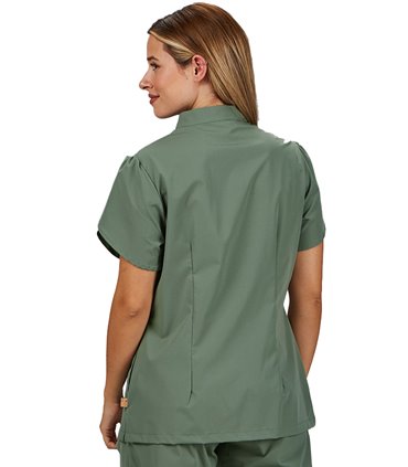 Blusa mujer botón oculto Lina 600093