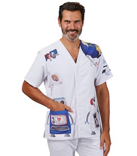 Blusa unisex microfibra Amaia Astronauta 6152