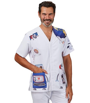 Blusa unisex microfibra Amaia Astronauta 6152