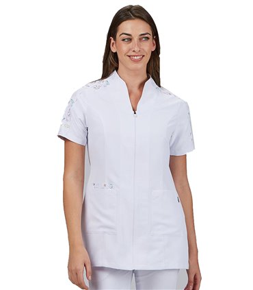Blusa mujer cuello chimenea Dunia 600125