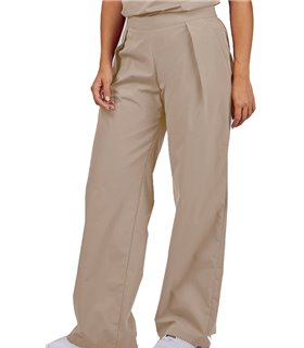 Pantalón mujer recto pinzas 700077