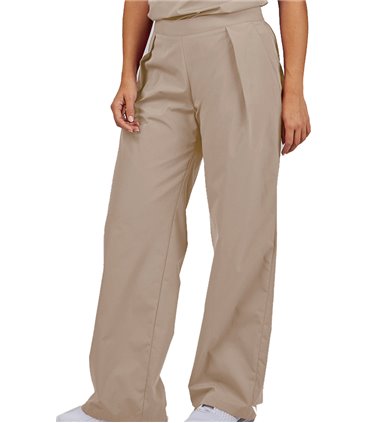 Pantalón mujer recto pinzas 700077
