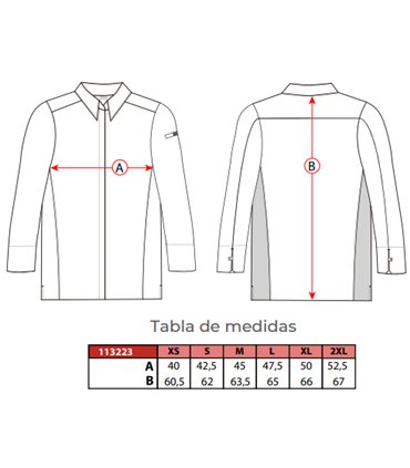 Chaqueta cocina mujer Latina 113223