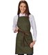 Delantal peto tirantes contraste 100032