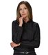 Camisa mujer cuello mao elastán 240002