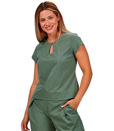 Blusa mujer escote lágrima Petra 600104