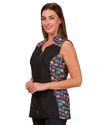 Blusa abierta mujer cremallera Naia 600119