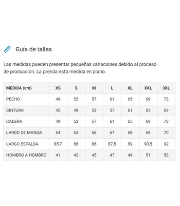 Bata hombre cremallera 500037 Gabi