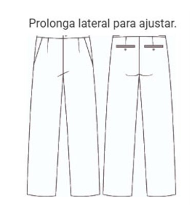 Pantalón hombre prolonga cinturilla 700067