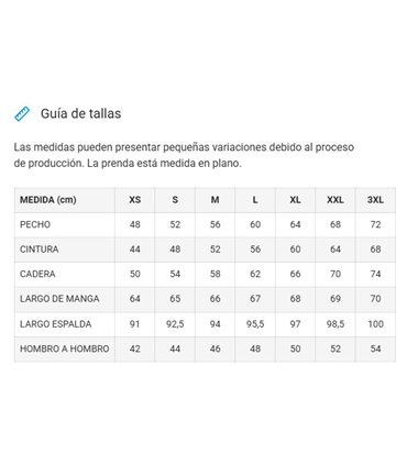 Bata hombre manga larga Manel 500036