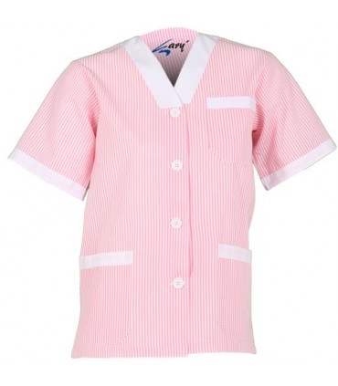 Casaca unisex para limpieza Gary's 652. Manga corta.