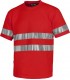 Camiseta manga corta, reflectantes para industria. Workteam C3939