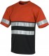 Camiseta manga corta, reflectantes para industria. Workteam C3940