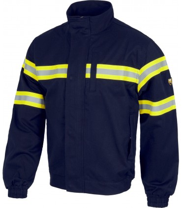 Cazadora Protección Total WORK FLAME para industria Workteam B1198
