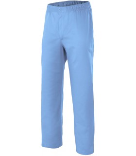 Pantalón pijama Velilla 336, cinturilla elástica. Botón.