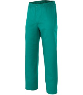 Pantalón pijama Velilla 336, cinturilla elástica. Botón.