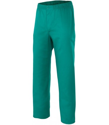Pantalón pijama Velilla 336, cinturilla elástica. Botón.
