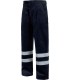 Pantalón de pana con reflectantes para industria y servicios Workteam S7016
