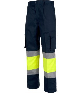 Pantalón de alta visibilidad Workteam C4019