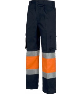Pantalón de alta visibilidad Workteam C4019